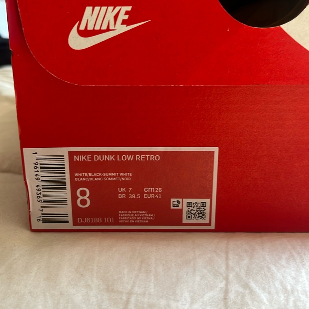 Brand New Nike Dunk Low Retro